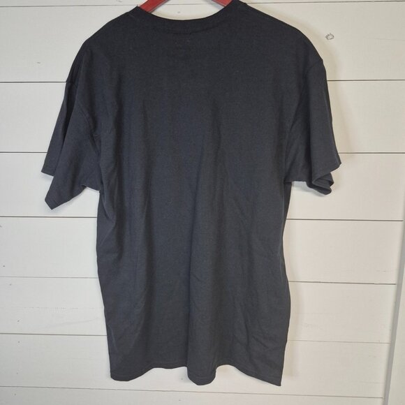 My Hero Academia Graphic T-Shirt Medium Black 100% Cotton Shoto Todoroki Katsuki - Picture 4 of 4